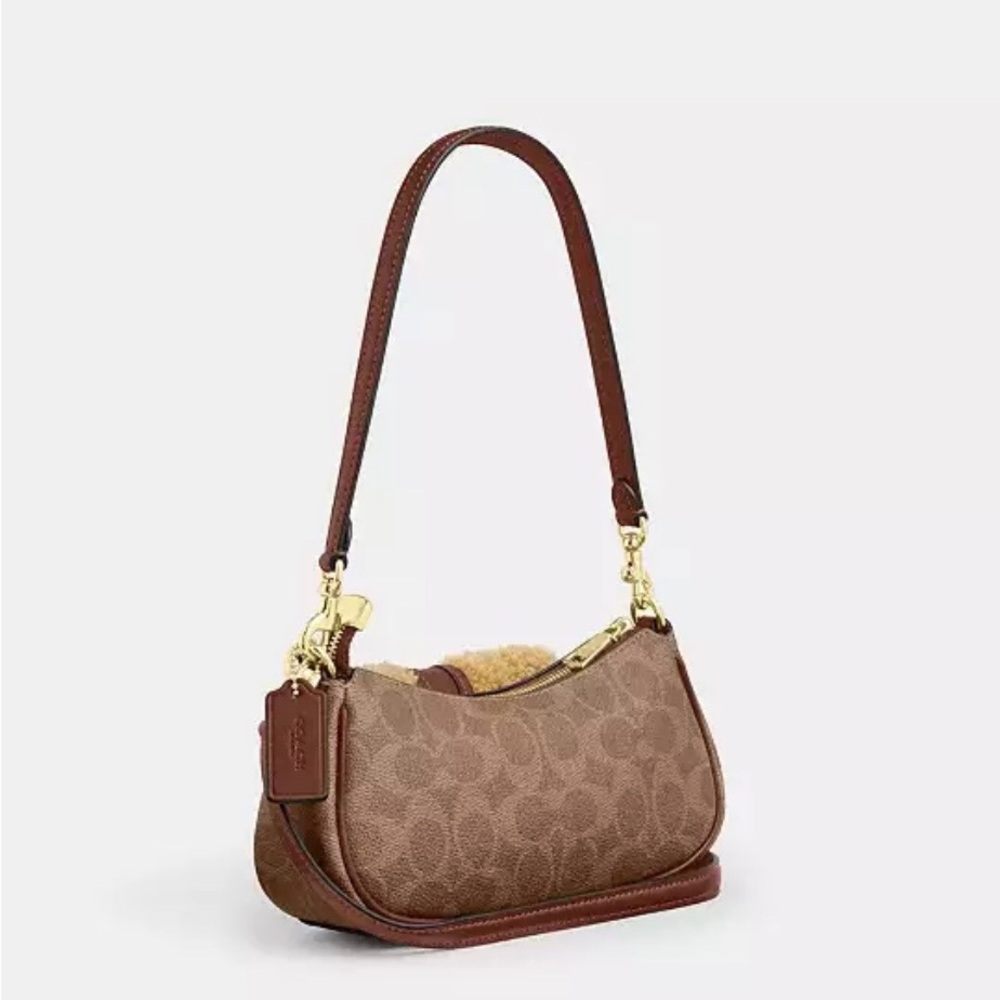 NWT Coach Ashton Mini Shoulder Bag in Signature Canvas - Picture 15 of 16